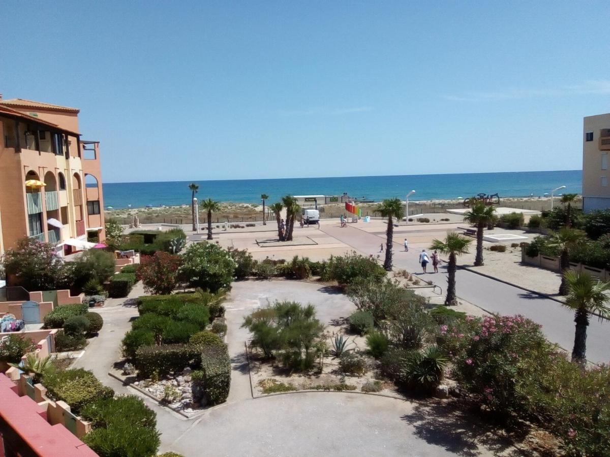 T2 Grande plage -parking numéroté - direct mer Le Barcarès Exterior foto