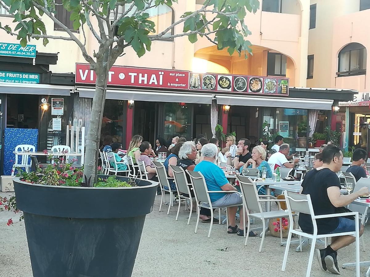 T2 Grande plage -parking numéroté - direct mer Le Barcarès Exterior foto